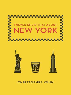 cover image of I Never Knew That About New York
